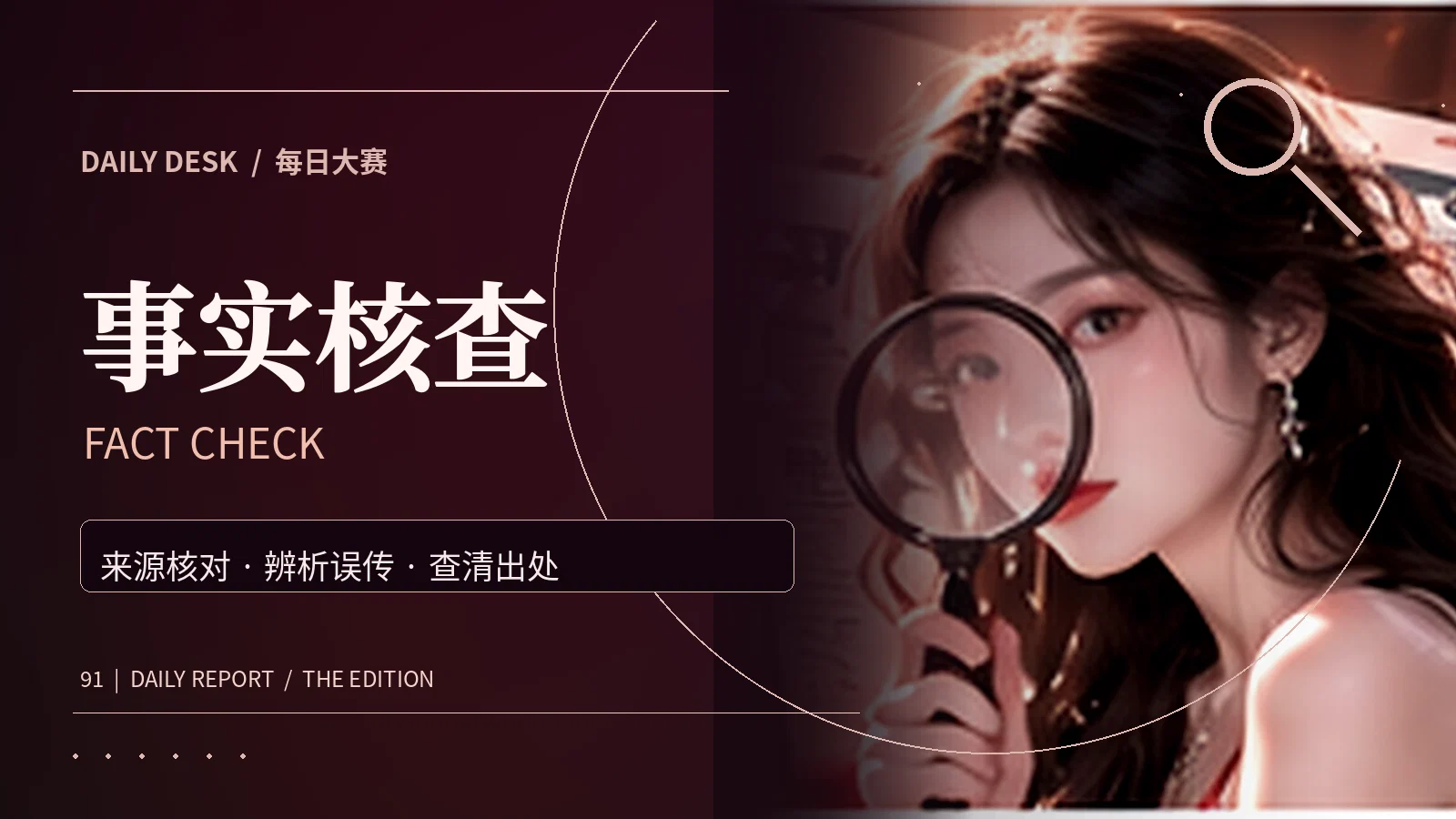 真假辨读文化主题配图